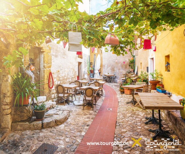 Bergdorf Éze bei unserem Ausflug nach Monaco