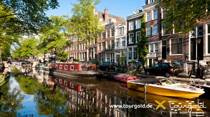Busreise Amsterdam Grachtenfahrt