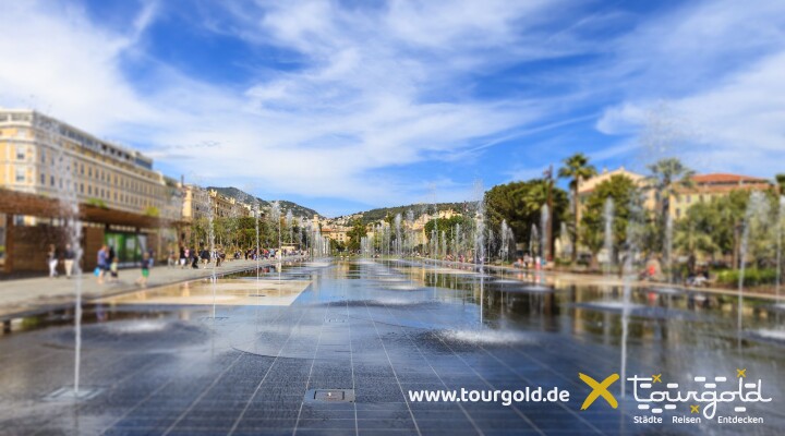 Busreise Nizza Monaco Wasserspiele