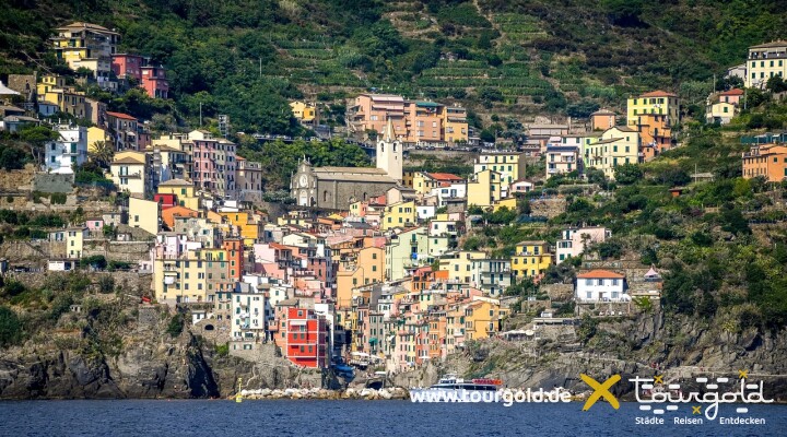 Busreise Italien Genua Cinque Terre Riomaggiore Boot