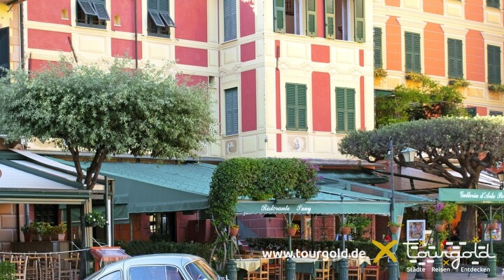 Busreise Italien Genua Portofino Altstadt