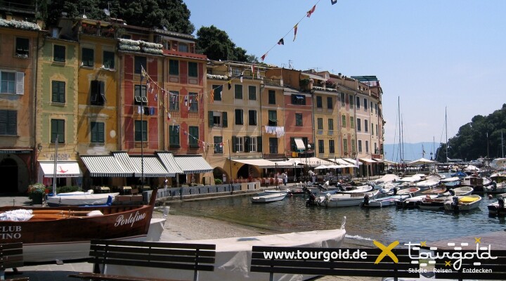 Busreise Italien Genua Portofino Hafen