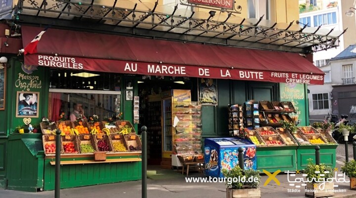 Paris Montmartre - Marche de la butte