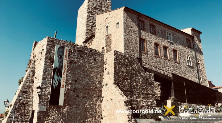 Picasso-Museum in Antibes direkt am Meer